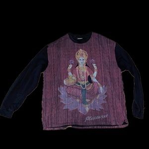 Pleasures long sleeve shiva shirt